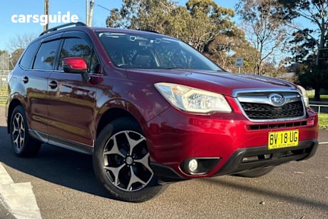 Red 2013 Subaru Forester Wagon 2.5I-S