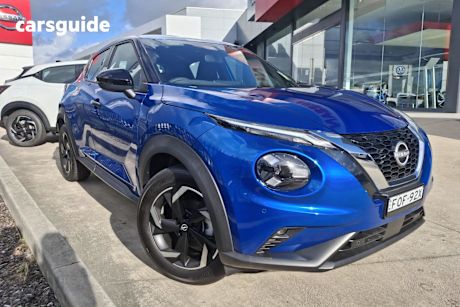 Blue 2024 Nissan Juke Hatch ST+ F
