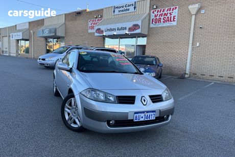 Silver 2005 Renault Megane Cabriolet Dynamique