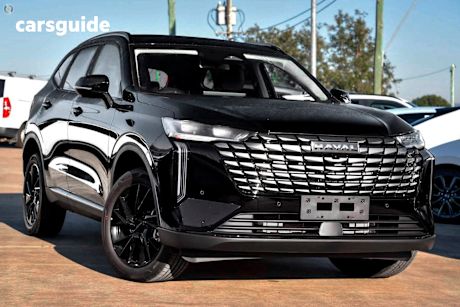 Black 2025 GWM Haval H6 SUV ULTRA HYBRID F