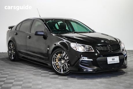 Black 2016 HSV Clubsport Sedan R8 Track Edition Ls3