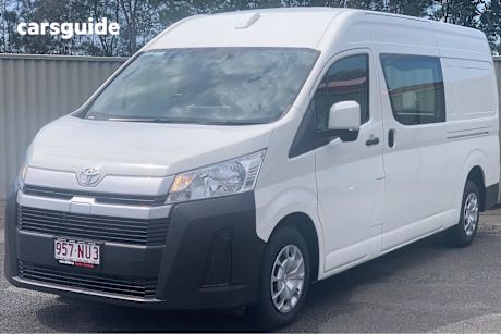 White 2022 Toyota HiAce Commercial GDH320R R