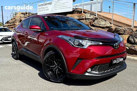 Red 2017 Toyota C-HR Wagon (2Wd)