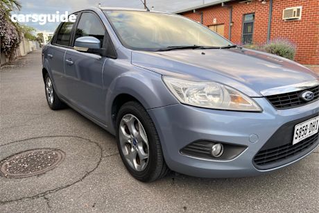 Blue 2011 Ford Focus Sedan Lx