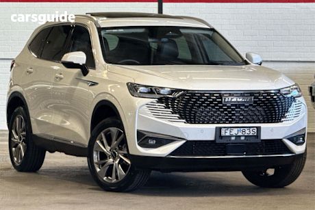 White 2023 GWM Haval H6 SUV ULTRA HYBRID F