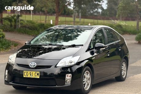 Black 2009 Toyota Prius Hatchback Hybrid