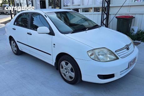 White 2006 Toyota Corolla Sedan ASCENT F