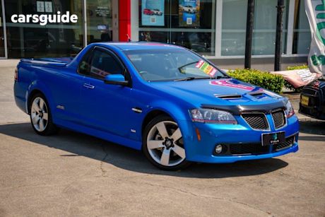 Blue 2009 Holden Commodore Utility Ss-V Se