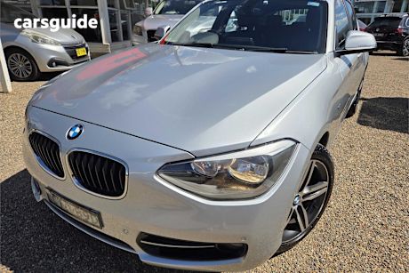 Silver 2014 BMW 118I Hatchback Sport Line