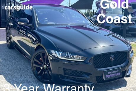 Black 2018 Jaguar XE Sedan 20T R-SPORT R