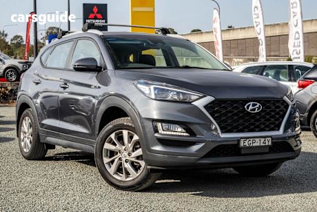 Grey 2019 Hyundai Tucson SUV ACTIVE X F