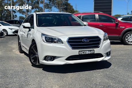 White 2016 Subaru Liberty Sedan 3.6R