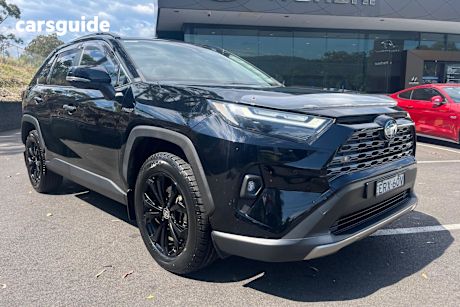 Black 2022 Toyota RAV4 SUV CRUISER 4X4