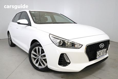 White 2017 Hyundai I30 Hatch ACTIVE F