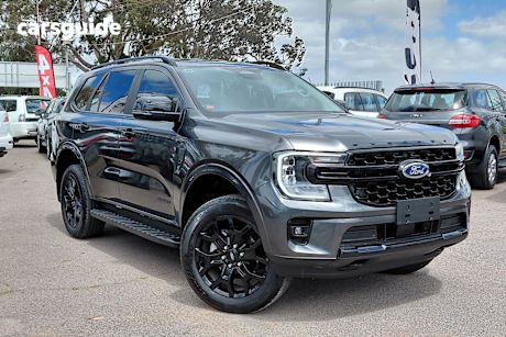 Grey 2024 Ford Everest SUV SPORT R