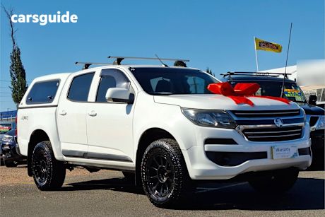 White 2016 Holden Colorado Crew Cab Pickup Ls (4X4)