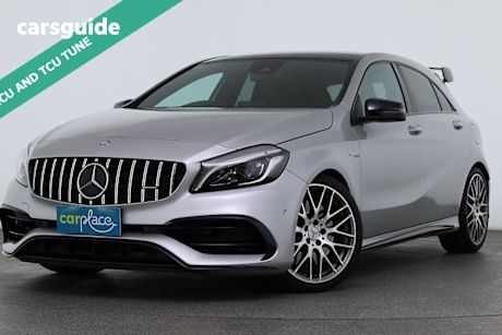 Silver 2016 Mercedes-Benz A45 Hatchback Amg