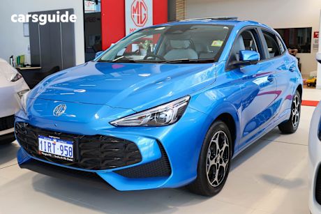 Blue 2024 MG MG3 Hatchback Essence Hybrid+