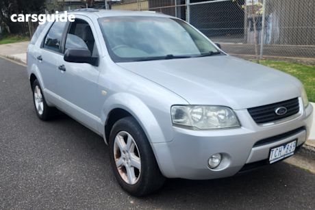 Silver 2004 Ford Territory Wagon Ts (Rwd)