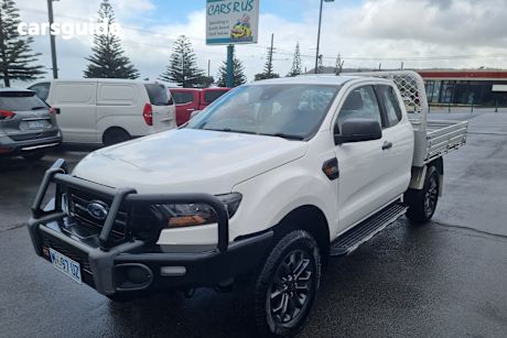White 2021 Ford Ranger Super Cab Chassis Xl 3.2 (4X4)
