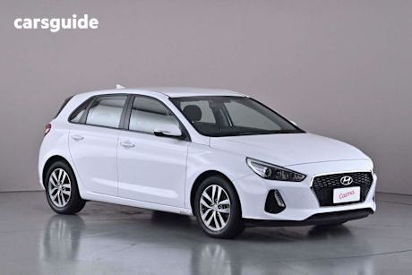 White 2017 Hyundai I30 Hatchback Active