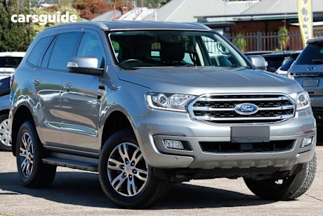 Silver 2019 Ford Everest SUV TREND 4X4