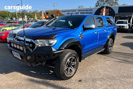 Blue 2017 Ford Ranger Dual Cab Utility Xlt 3.2 (4X4)