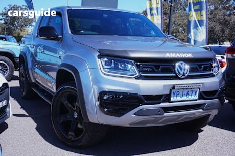 Silver 2022 Volkswagen Amarok Dual Cab Utility Tdi580 W580S 4Motion