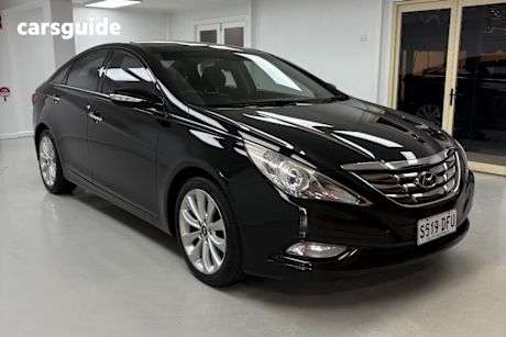 Black 2012 Hyundai I45 Sedan Premium