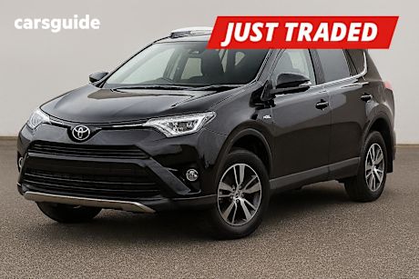 Black 2018 Toyota RAV4 SUV GXL 4X4