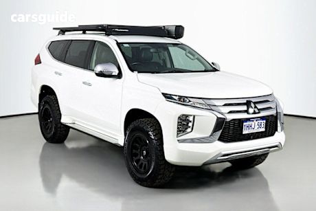 White 2021 Mitsubishi Pajero Sport Wagon Gls (4Wd) 7 Seat