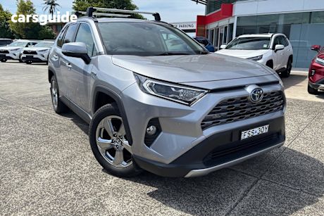 Silver 2020 Toyota RAV4 SUV GXL F