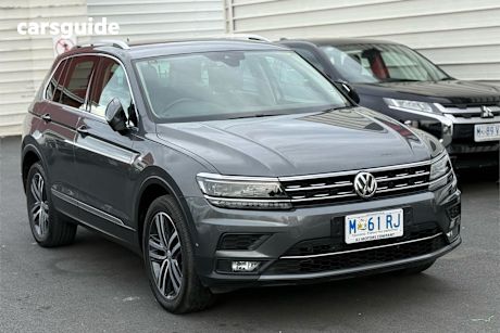 Grey 2020 Volkswagen Tiguan Wagon 162 Tsi Highline