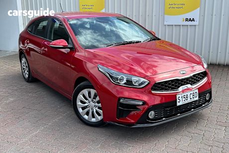 Red 2018 Kia Cerato Sedan S F