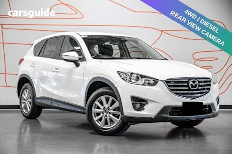 White 2017 Mazda CX-5 Wagon Maxx Sport (4X4)