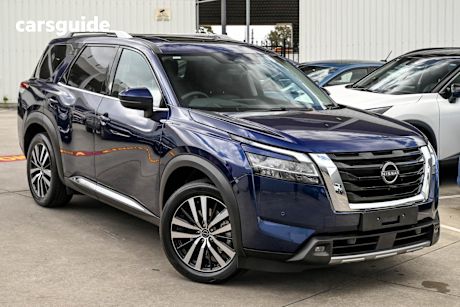 Blue 2023 Nissan Pathfinder SUV TI-L 4X4
