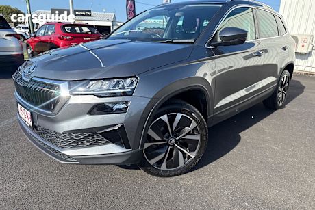 Grey 2022 Skoda Karoq SUV 110TSI STYLE F