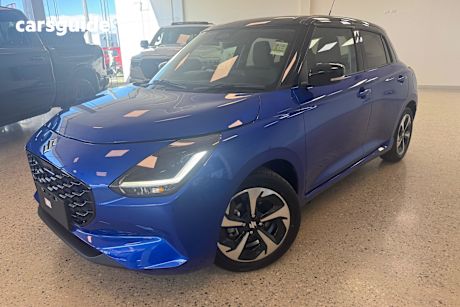 Blue 2025 Suzuki Swift Hatch HYBRID GLX F