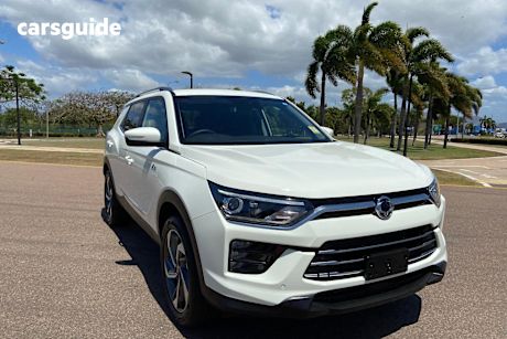 White 2024 KGM Ssangyong Korando SUV ULTIMATE F