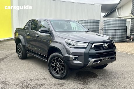 Grey 2024 Toyota Hilux Double Cab Pick Up Rogue 48V (4X4)