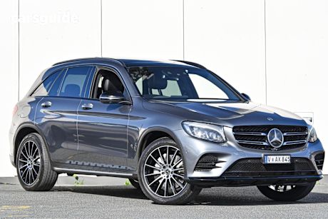 Grey 2019 Mercedes-Benz GLC-Class SUV GLC350 D 4WD