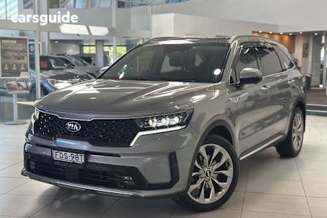 Grey 2020 Kia Sorento Wagon Gt-Line 7 Seat