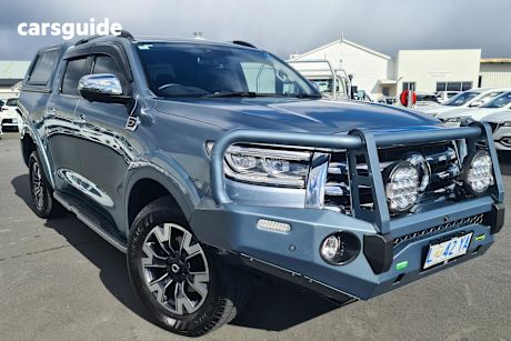 Blue 2022 GWM UTE Ute Tray CANNON-L 4X4