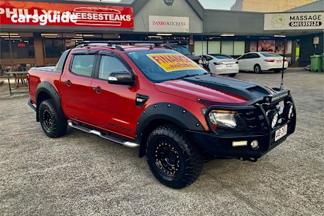 Orange 2015 Ford Ranger Crew Cab Utility Wildtrak 3.2 (4X4)