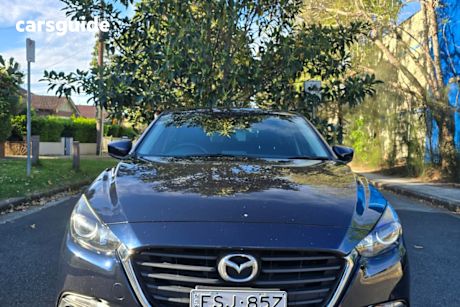 Blue 2018 Mazda 3 Hatchback Maxx Sport (5Yr)