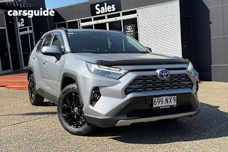 Silver 2023 Toyota RAV4 SUV CRUISER 4X4