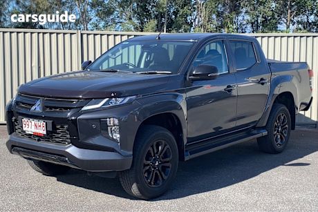 Grey 2022 Mitsubishi Triton Ute Tray GSR 4X4