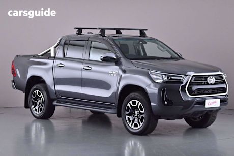 Grey 2022 Toyota Hilux Double Cab Pick Up Sr5 (4X4)