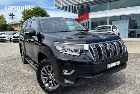 Black 2018 Toyota Landcruiser Prado SUV KAKADU 4X4