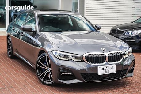 Grey 2020 BMW 330I Sedan M Sport